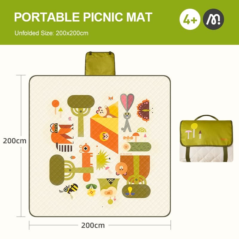 Mideer - Deer Camp Party - Picnic Mat - View 1