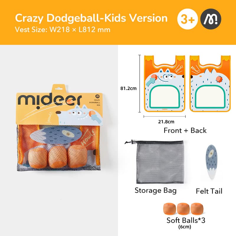 Mideer - Crazy Dodgeball Kid - View 1