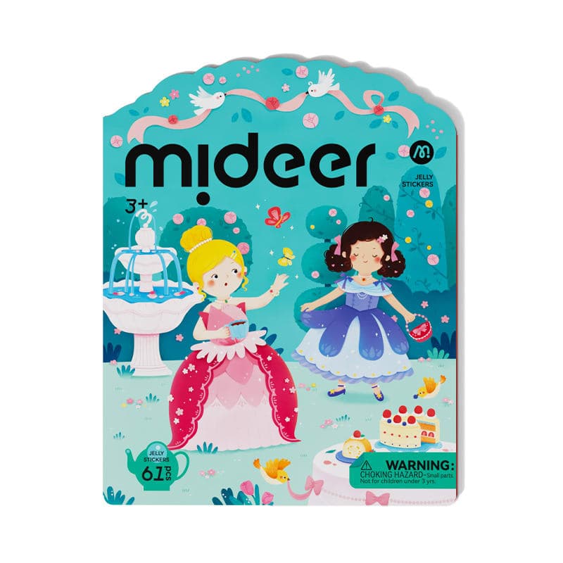 Mideer Princess Dress-Up Jelly Stickers - View 1