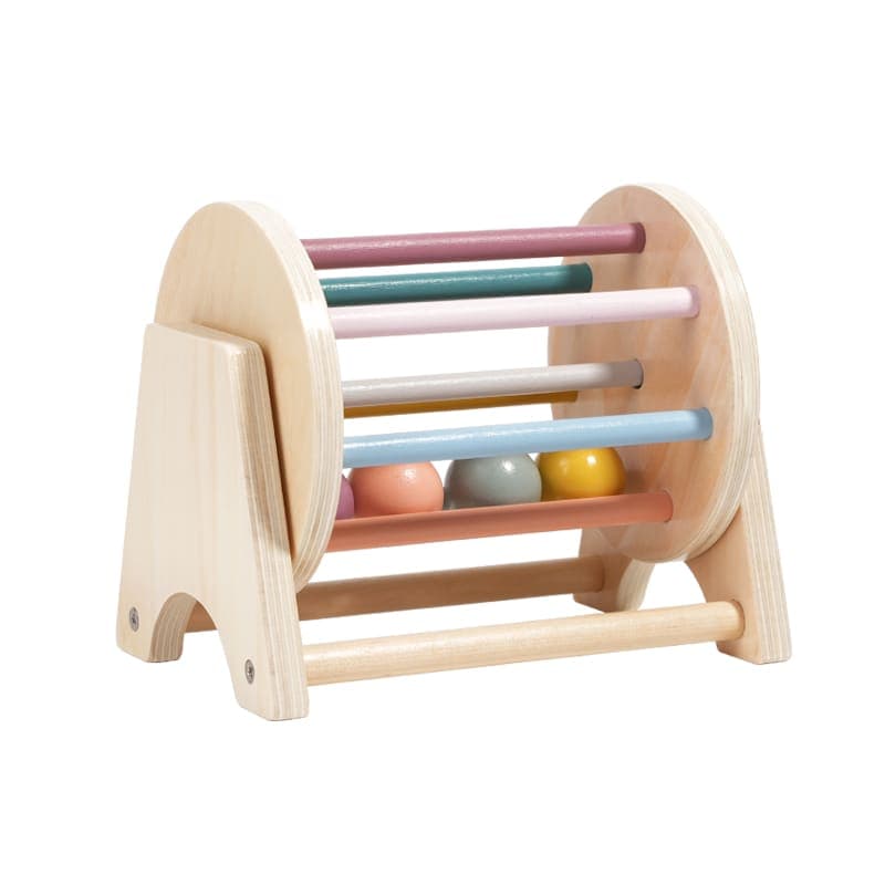 Montessori Wooden Rolling Ball Ramp Toy - View 1