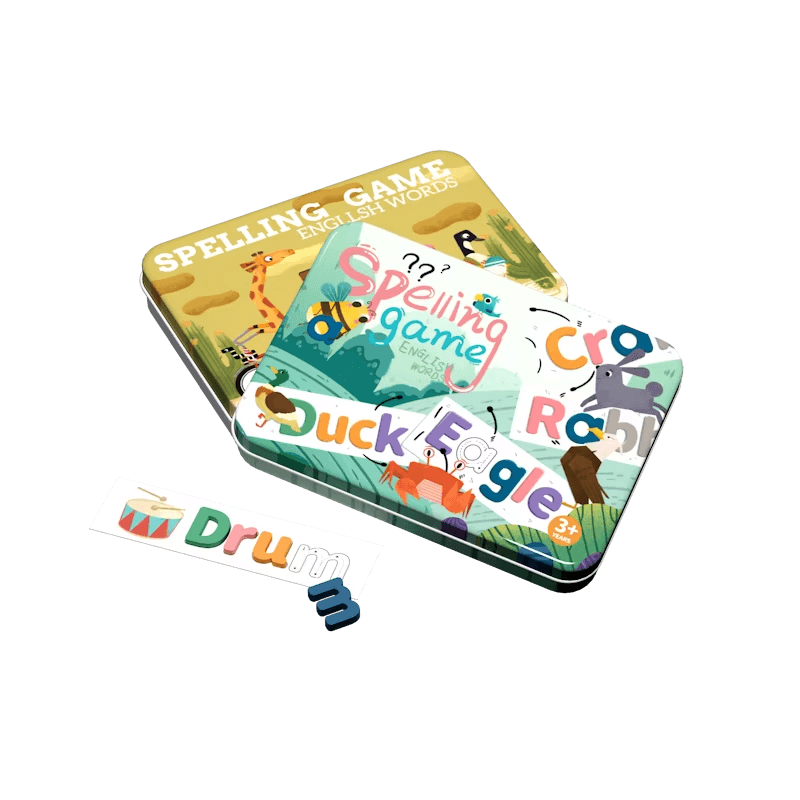 Montessori Spelling & Word Matching Game - View 1