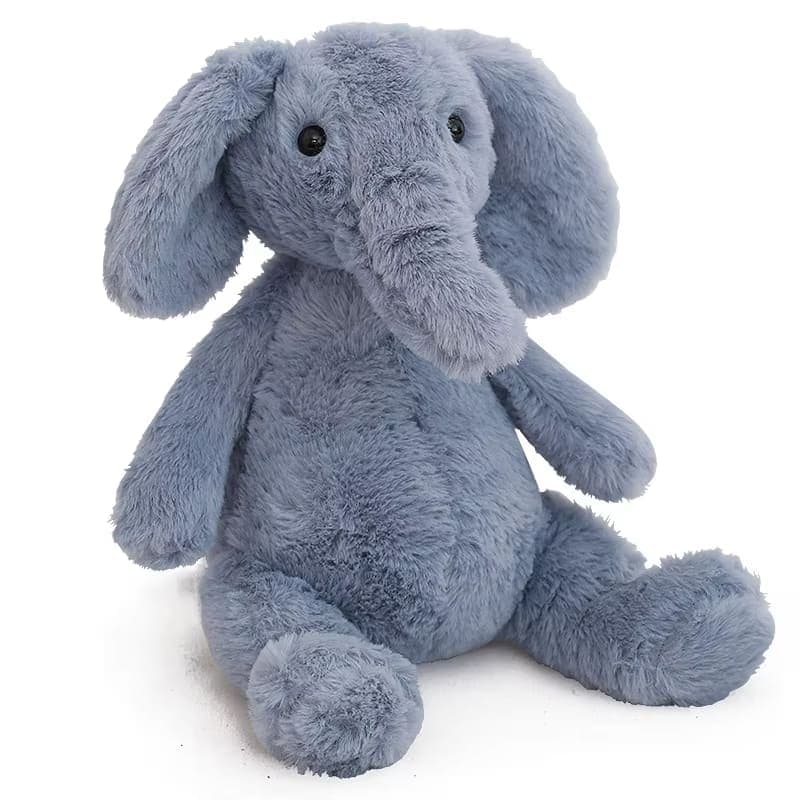 Fluffy Plush Toy - Elephant - View 1