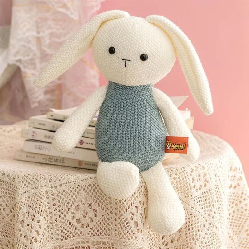 Handmade Knitted Plush Toy - Bunny - View 1
