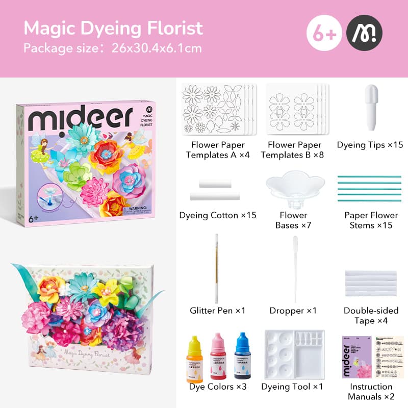 Mideer Magic Dyeing Florist - View 1