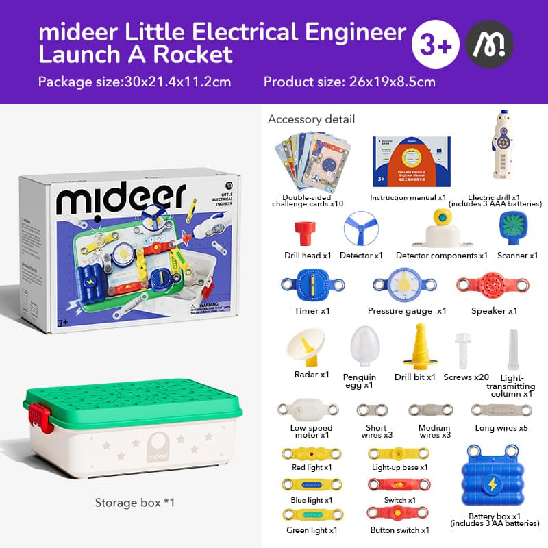 Mideer Little Electrical Engineer - Launch A Rocket - View 1
