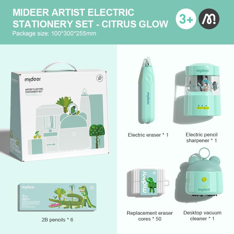 Mideer Artist Electric Stationery Set - Citrus Glow - View 1