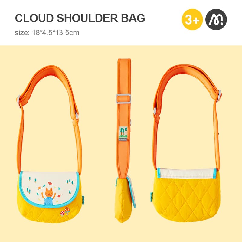 Mideer Kids' Sling Bag - Meditative Kitty - View 1