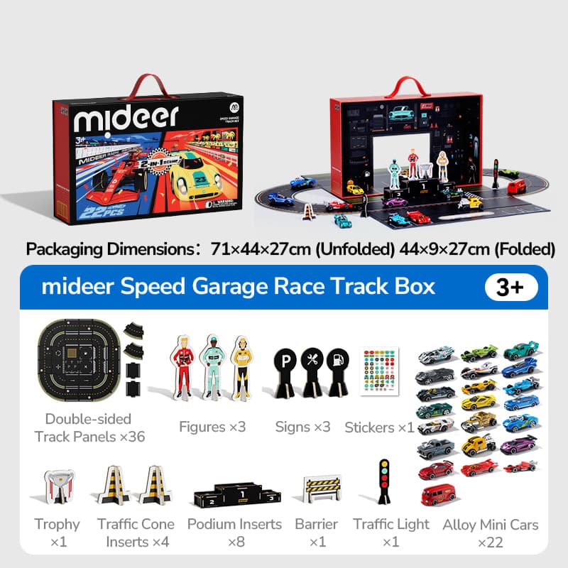 Mideer Speed Garage Track Set - View 1