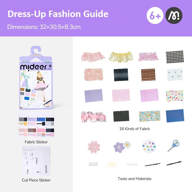 Mideer Dress-Up Fashion Guide - View 1