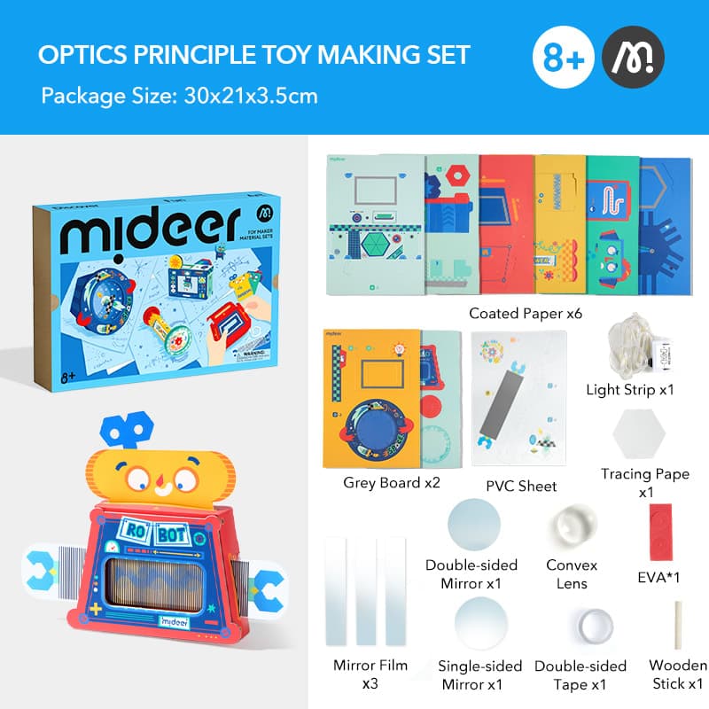 Mideer Toy Maker Material Sets - Optics Set - View 1
