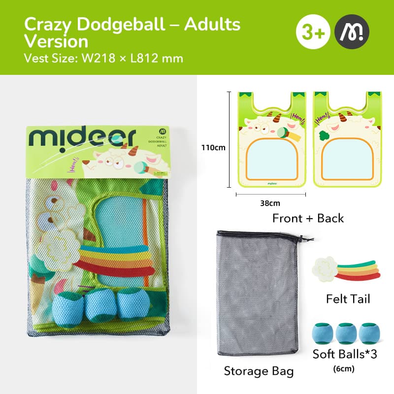 Mideer Crazy Dodgeball Adult - View 1