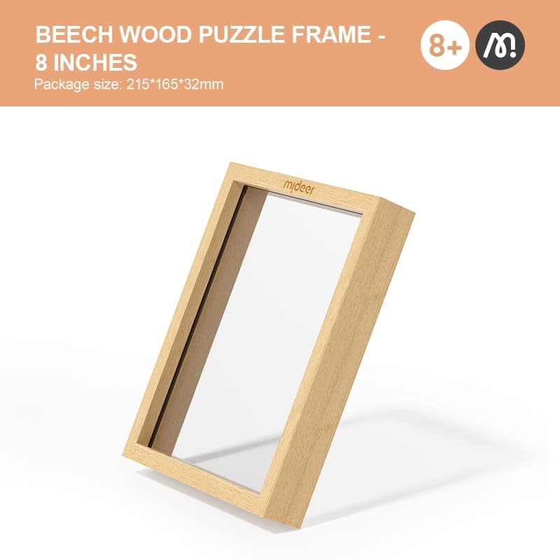Mideer Beech Wood Puzzle Frame - 8 Inch - View 1