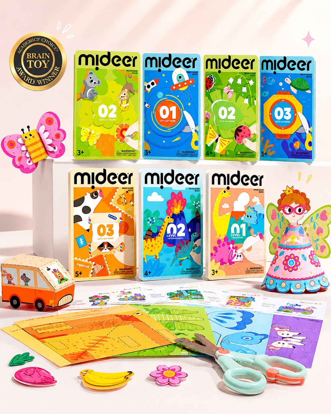 Mideer Brain Gamebooks
