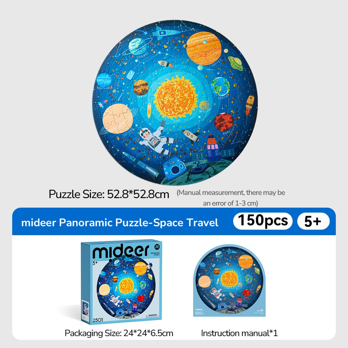 Mideer Panoramic Puzzle - Wandering Through the Space